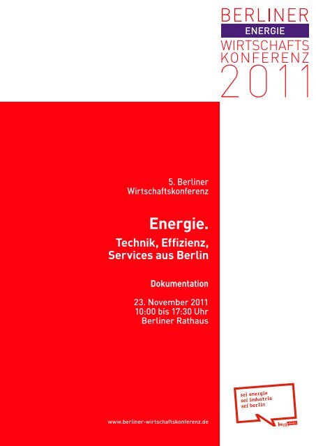 Dokumentation als PDF - Berliner Wirtschaftskonferenz