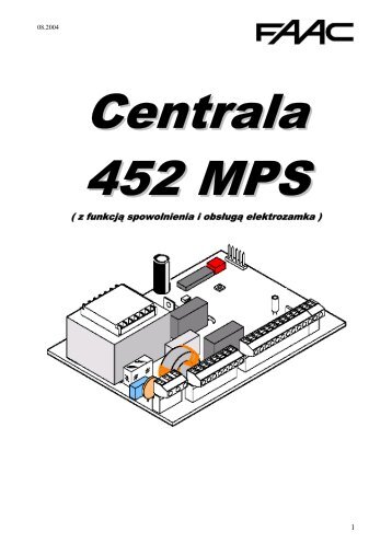 Centrala 452 MPS - Faac