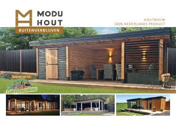 Moduhout - Buitenverblijven brochure 2024/2025
