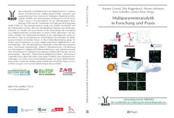 Multiparameteranalytik in Diagnostik und Monitoring von - (GFID) eV