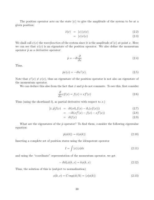 Quantum Mechanics - Prof. Eric R. Bittner - University of Houston