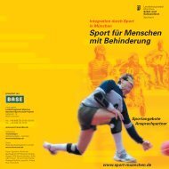 Sport für Menschen mit Behinderung - Userpage