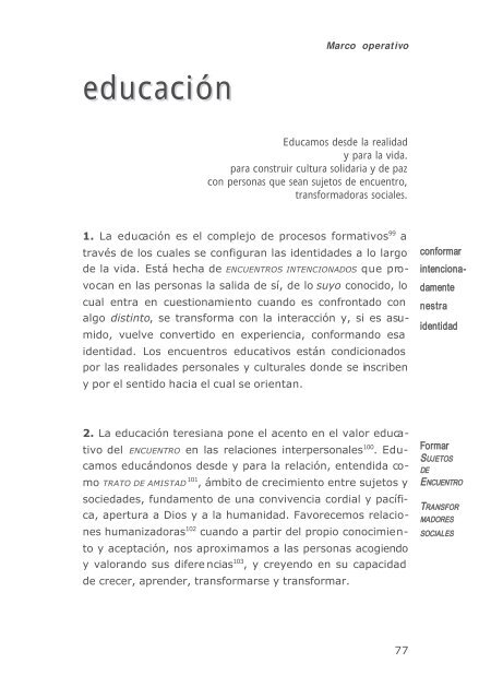 PERSONA Y EDUCACIÓN PET