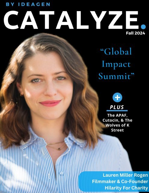 Ideagen Global - Catalyze Magazine - Fall 2024