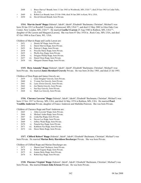 Family Tree Maker - Galizien German Descendants