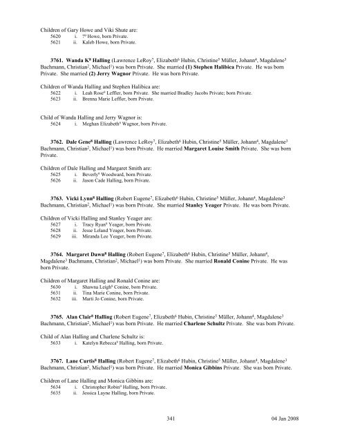 Family Tree Maker - Galizien German Descendants