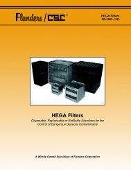 HEGA Filters - Flanders/CSC
