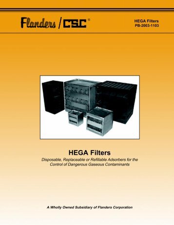 HEGA Filters - Flanders/CSC