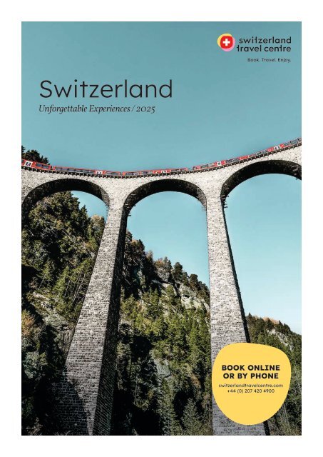 STC London travel catalog 2025