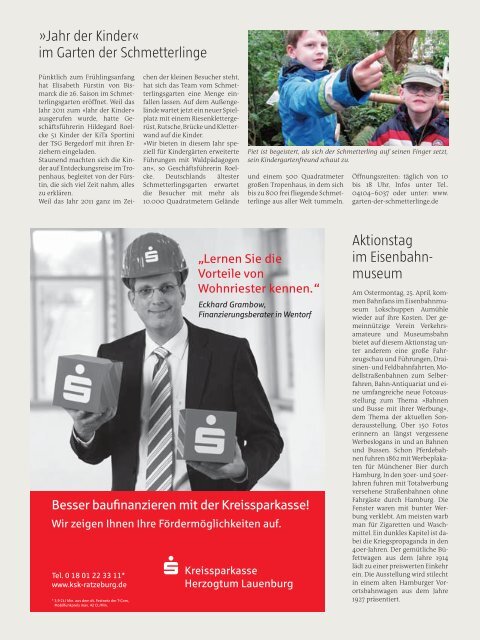 Das Magazin für den Sachsenwald aktuell - Kurt Viebranz Verlag