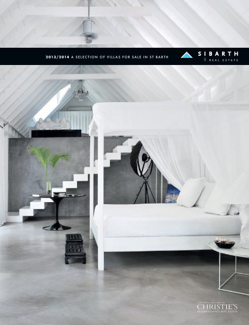 Sibarth Real Estate Saint Barths - Sales Brochure 2013-2014