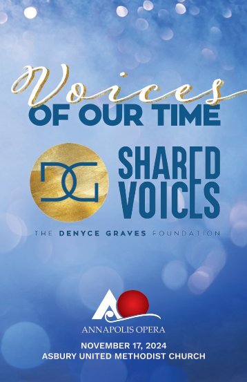 Voices of Our Time: The Denyce Graves Foundation
