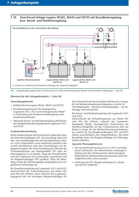 Planungsunterlage Wärme ist unser Element - Buderus