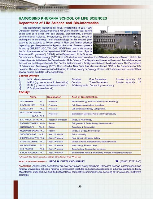 PG UG Prospectus 2011-2012 for PDF.p65 - Assam University