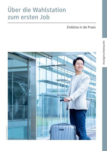 Über die Wahlstation zum ersten Job JuS 09/24