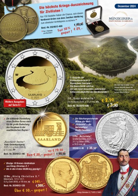 Münzkurier Dezember 2024