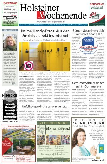 Holsteiner am Wochenende 46 2024