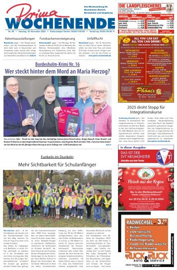 Prima Wochenende 46 2024