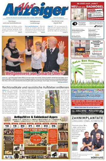 Ihr Anzeiger Itzehoe 46 2024