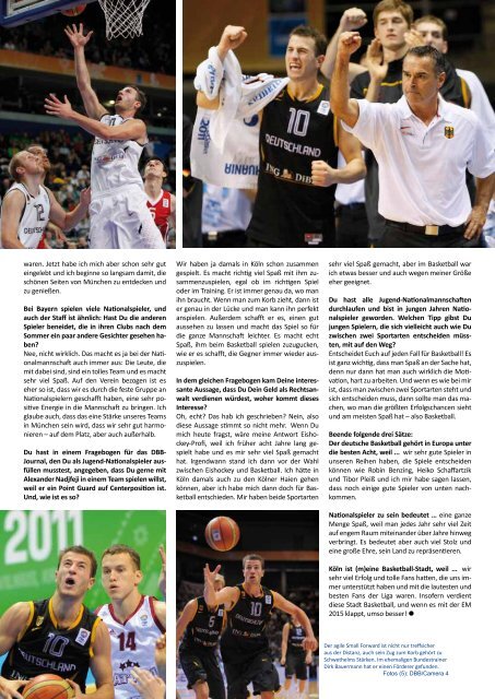 DBB-Journal - Deutscher Basketball Bund