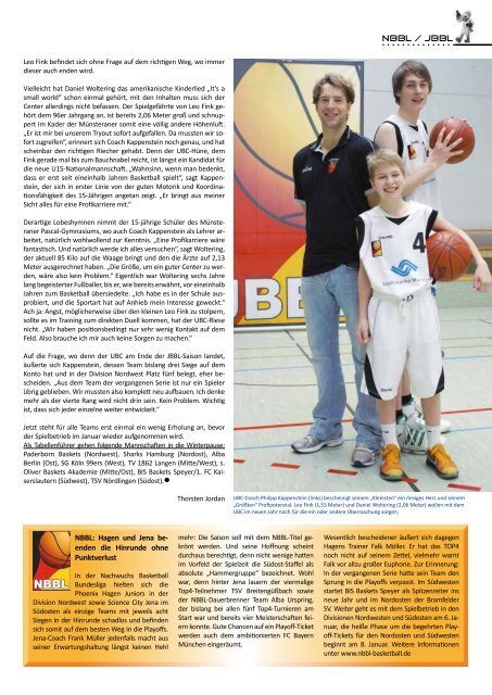 DBB-Journal - Deutscher Basketball Bund