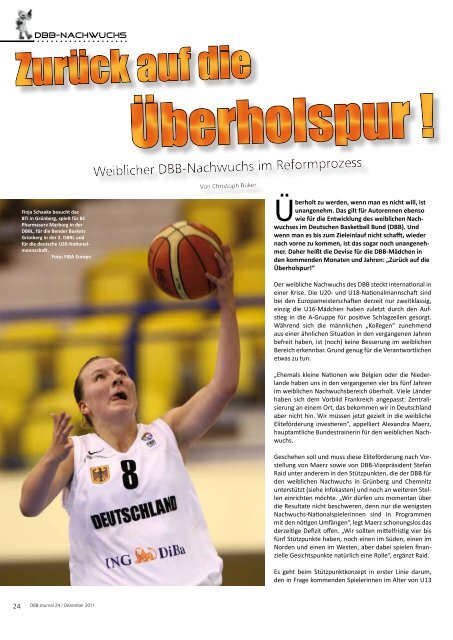DBB-Journal - Deutscher Basketball Bund