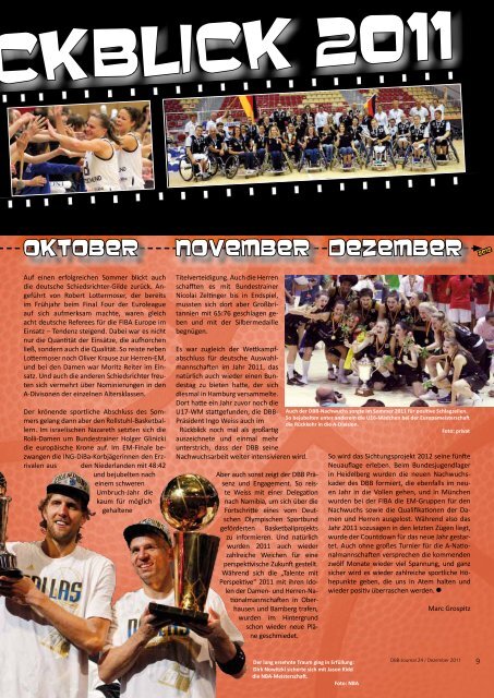 DBB-Journal - Deutscher Basketball Bund