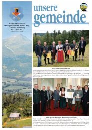 Download Gemeindezeitung Ausgabe 2-2011 - Marktgemeinde St ...