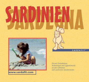 Prospektes als Pdf-Dokument - Ferienhaus Sardinien