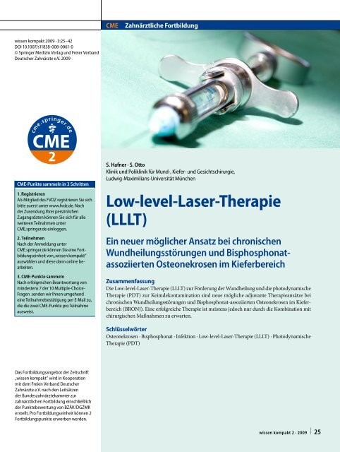 Low-level-Laser-Therapie (LLLT) - Helbo