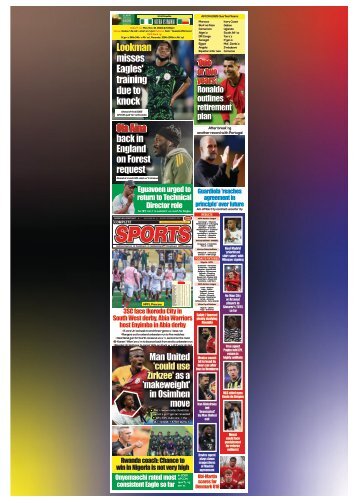 COMPLETE SPORTS - SUNDAY, NOV 17, 2024