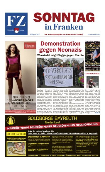 FZ - Sonntag in Franken E-Paper - Nordbayerischer Kurier