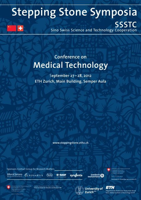 Stepping Stone Symposia Conference on Medical Technology ...
