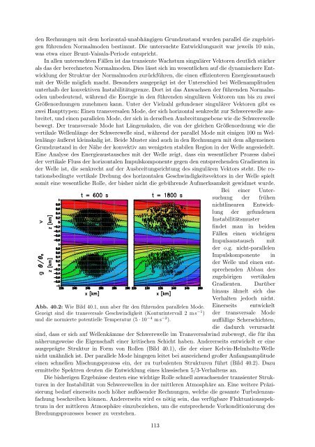 Institutsbericht 2002/2003 - Leibniz-Institut für Atmosphärenphysik ...