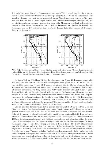 Institutsbericht 2002/2003 - Leibniz-Institut für Atmosphärenphysik ...