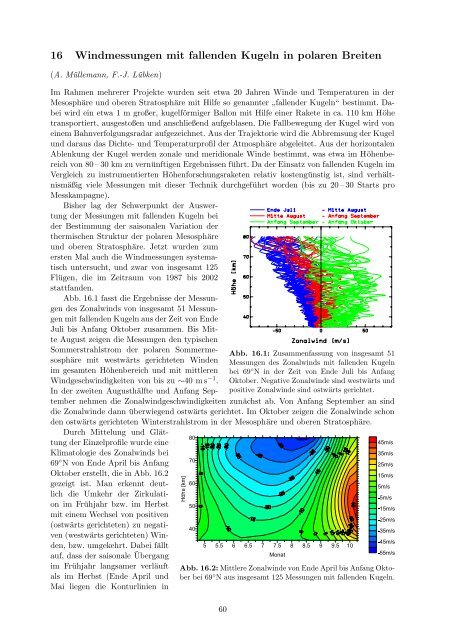 Institutsbericht 2002/2003 - Leibniz-Institut für Atmosphärenphysik ...