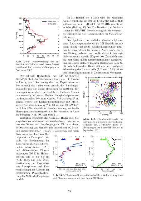 Institutsbericht 2002/2003 - Leibniz-Institut für Atmosphärenphysik ...