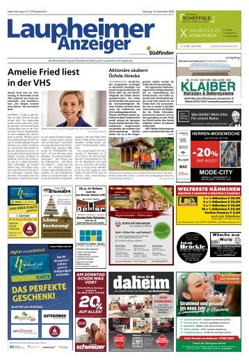 16.11.2024 Laupheimer Anzeiger