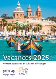 Procap Vacances 2025 FR 