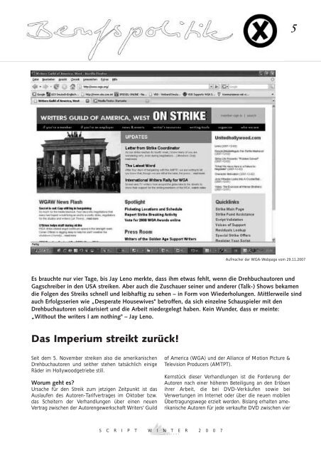 script 04/2007 - Verband Deutscher Drehbuchautoren eV (VDD)