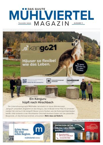 Mühlviertel Magazin - November 2024