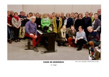 Chor im Gespräch FOLGE 71