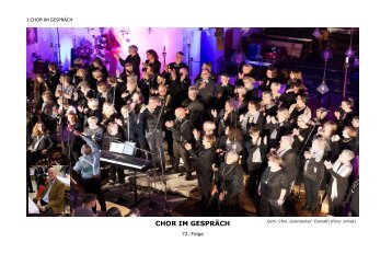 Chor im Gespräch FOLGE 72