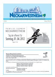 Amts - Gemeinde Neckarwestheim