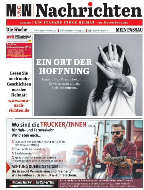 MuW Nachrichten 2447
