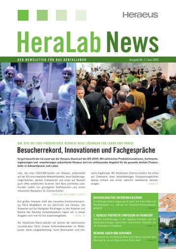 HeraLab News 02/2009 - Heraeus Dental