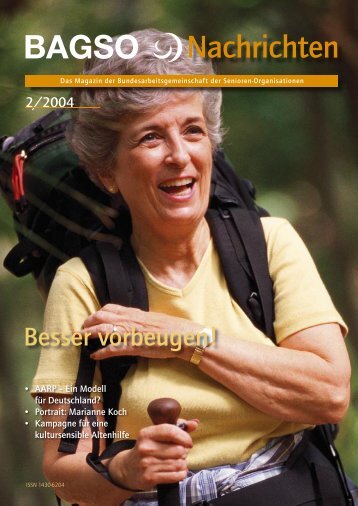 Besser vorbeugen - BAGSO