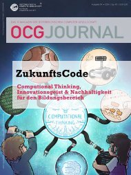 OCG Journal ZukunftsCode