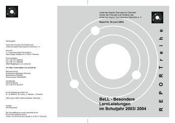 Report 28 - Johannes-Kepler-Gymnasium