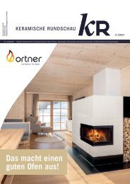 Keramische Rundschau 11-2024 - ORTNER - Das mach einen guten Ofen aus!